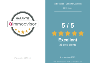 Avis clients immobiliers immodvisor - Jennifer Jamelin - Antony - Fresnes