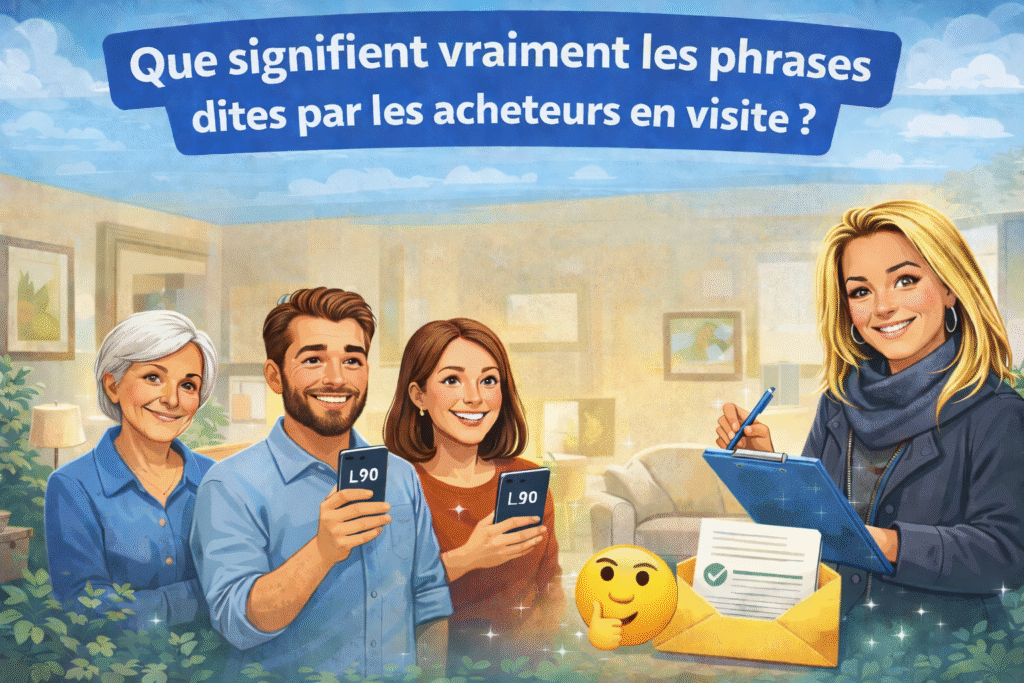 Les acquéreurs en visite