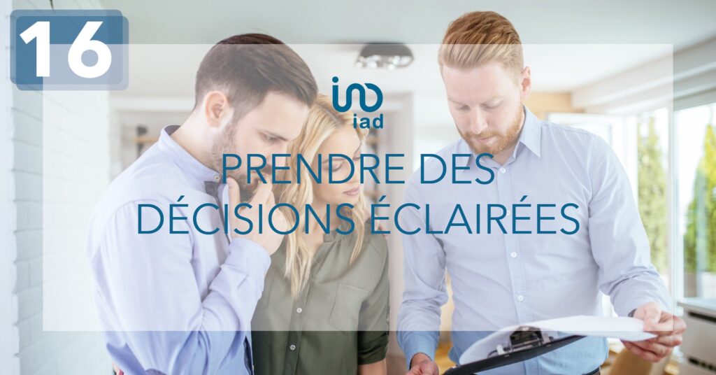 Prendre des décisions éclairées 
