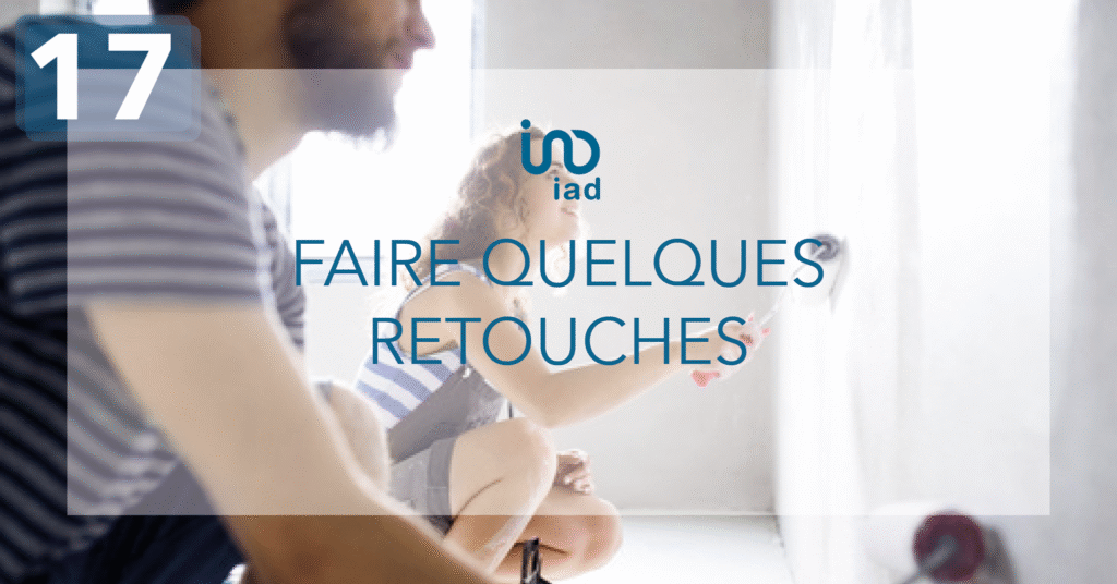 Faire quelques retouches 